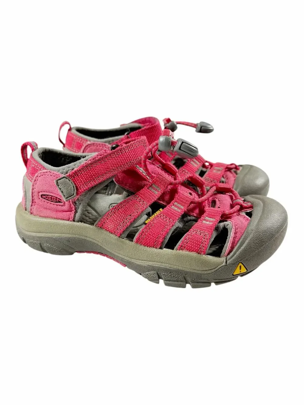 KEEN Newport H2 Waterproof Sport Sandals Raspberry Pink Gray Toddler Size 12